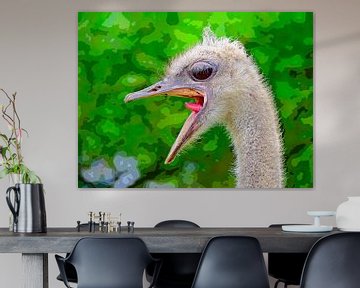 Ostrich van Leopold Brix