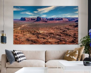 Monument Valley, Colorado plateau, Noord Amerika van Rietje Bulthuis