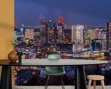 Skyline Rotterdam by Jeroen Kleiberg