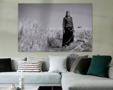 A land worker in Rajasthan by Koen Hoekemeijer