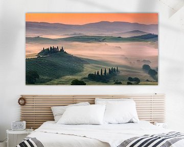 Podere Belvedere, Val d'Orcia, Tuscany, Italy