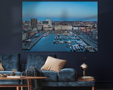 Jachthaven op het Eilandje Antwerpen