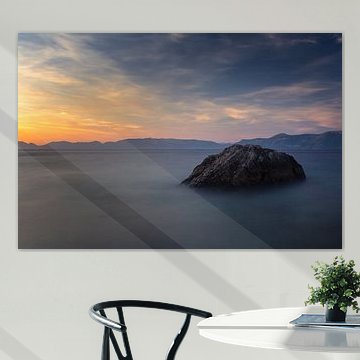 Fels in der Brandung