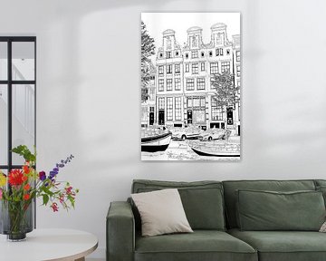 Drawing Herengracht 59-63 Amsterdam