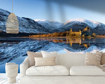 Kilchurn Castle, Schotland van Ton Drijfhamer