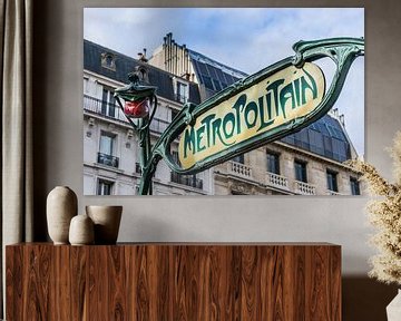 Art Nouveau Metro Paris by Patrick Verhoef