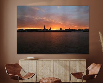 Skyline Antwerp sur Geert Neukermans