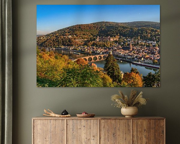 Heidelberg at Neckar River