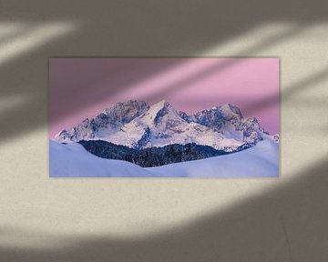 Das Wettersteingebirge im Wintermantel von Manfred Schmierl