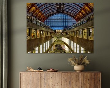 Antwerp Central Station by Natascha Worseling