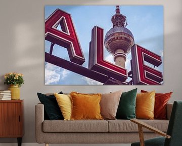 Berlin – Alexanderplatz / TV Tower van Alexander Voss