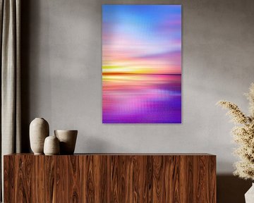 Abstract Sunset VII van ArtDesignWorks