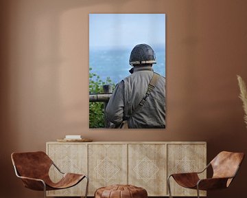 Soldaat in Normandië van DoDiLa Foto's