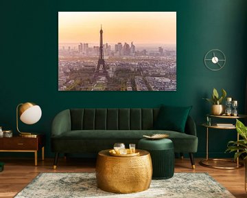 The Eiffel Tower in Paris by Werner Dieterich