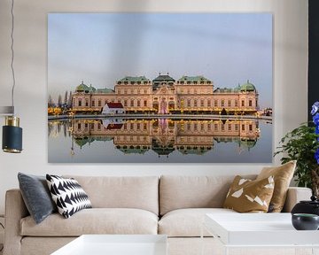 Schloss Belvedere Wien van Lisa Stelzel