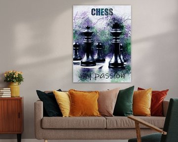 schaken van Printed Artings