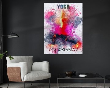 yoga van Printed Artings