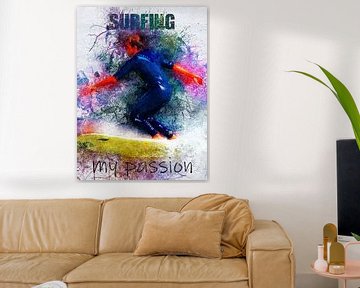 surfing by Printed Artings