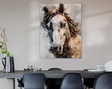 paard van Printed Artings