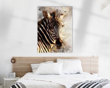 Zebra von Printed Artings