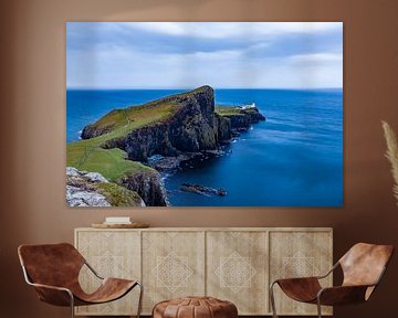 Neist Point op het eiland Skye in Schotland van Werner Dieterich