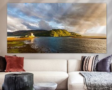 Eilean Donan Castle in den Highlands von Schottland von Werner Dieterich