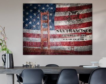 San Francisco van Printed Artings