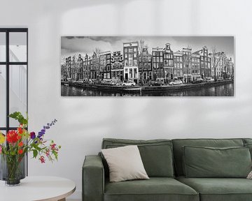 Panorama Amsterdamse gracht