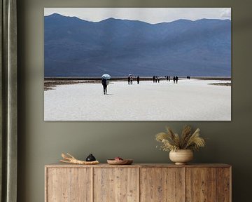 Badwater (Death Valley) van Nico Olsthoorn