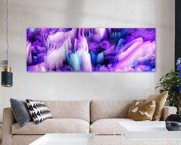 Artistic - XVIII - Violet Hills - Panoramic van ArtDesignWorks