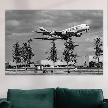 Take off A380 te Schiphol