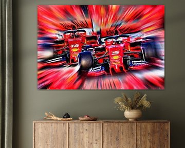 Italian Power 2019 - Vettel versus Leclerc van DeVerviers