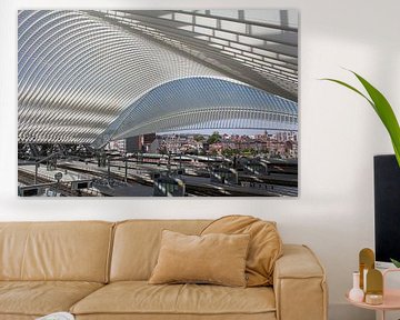 Liège-Guillemins railway station by Charella Hulsbosch