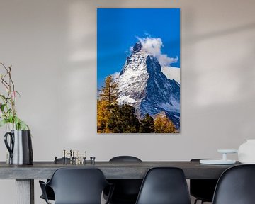 De Matterhorn in Zwitserland