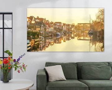 Leiden op zijn mooist - Oude Rijn van Dirk van Egmond