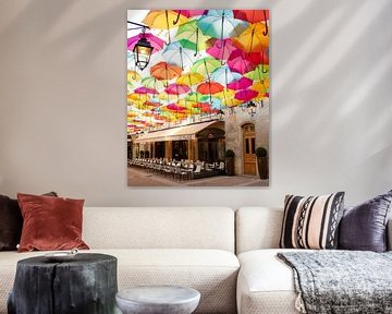 Umbrella Sky Project in Paris von Michaelangelo Pix