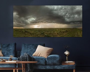 Prairie Thunderstorm by Menno van der Haven