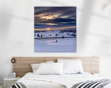 Winter in Noorwegen van Hamperium Photography