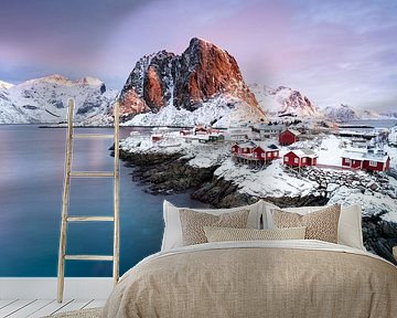Hamnoy Lofoten Winter