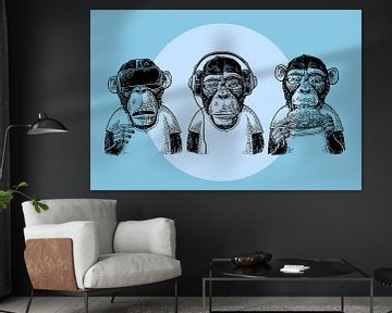 See, Hear, Speak no Evil by Marja van den Hurk