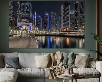 Dubai marina van Peter Korevaar