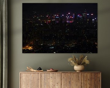 Hong Kong Skyline van Andrew Chang