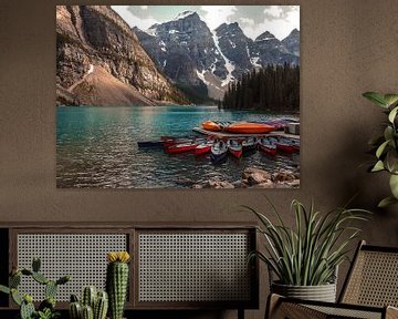 Moraine Lake, Alberta, Canada by Koen Lipman