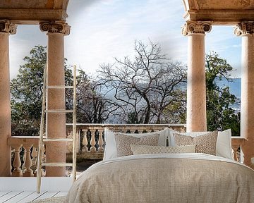 Verlassene Villa mit schöner Aussicht. von Roman Robroek – Fotos verlassener Gebäude