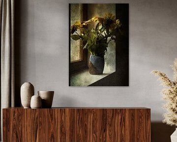 Zonnebloemen by Angelo van der Klift