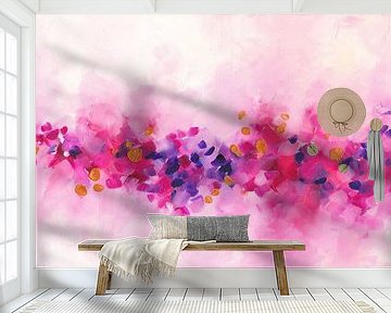 Cherry Flowers by Maria Kitano