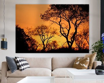 Zonsondergang, Zuid-Afrika