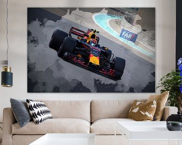 Max Verstappen - Red Bull Racing - F1 Abu Dhabi 2017 van Charrel Jalving