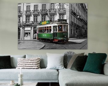 Oud trammetje in Lissabon