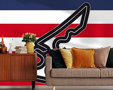 My F1 AUSTIN Race Track Minimal Poster by Chungkong Art